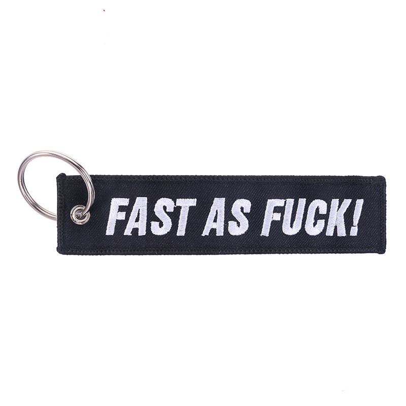 Fast As F*ck - Motorcycle Keychain